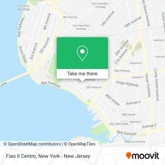 Fiao Il Centro map