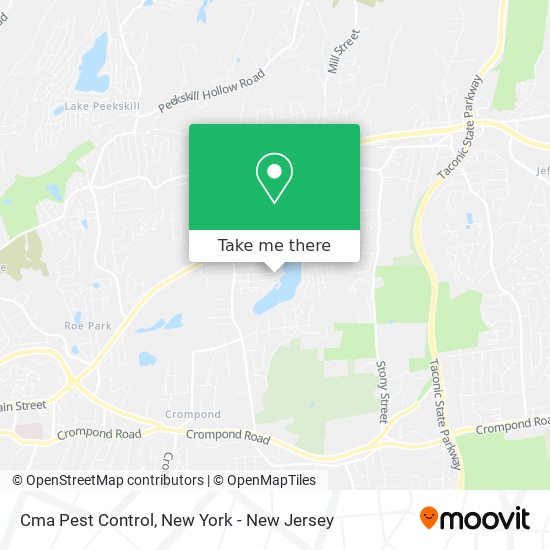 Cma Pest Control map