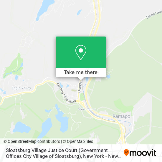 Mapa de Sloatsburg Village Justice Court (Government Offices City Village of Sloatsburg)