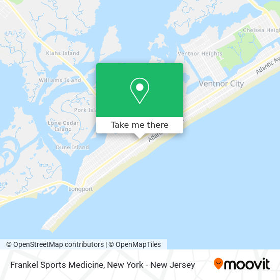 Frankel Sports Medicine map