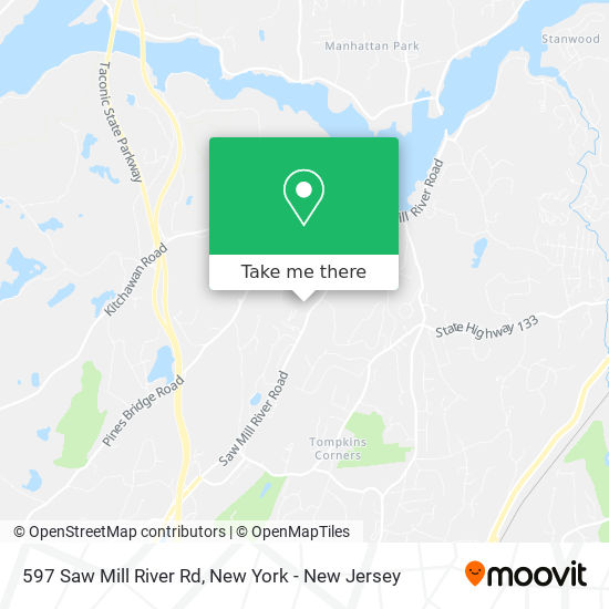 597 Saw Mill River Rd map