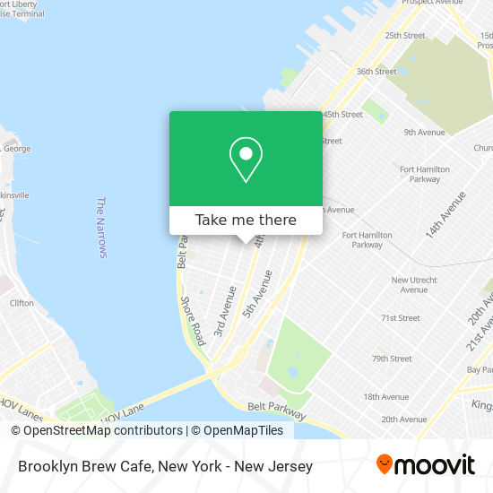 Brooklyn Brew Cafe map