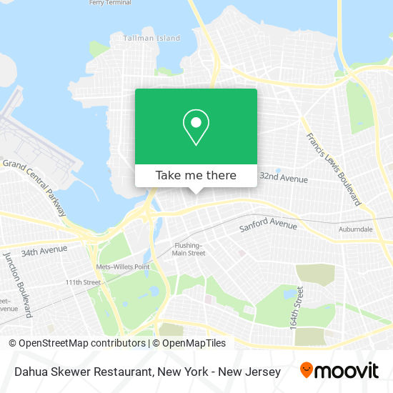 Mapa de Dahua Skewer Restaurant