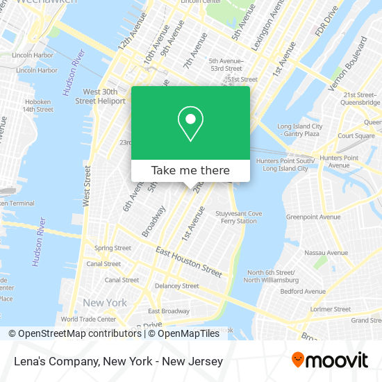 Lena's Company map