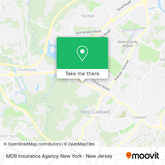 MDB Insurance Agency map