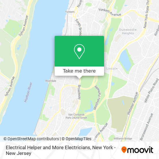 Electrical Helper and More Electricians map