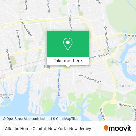 Mapa de Atlantic Home Capital,