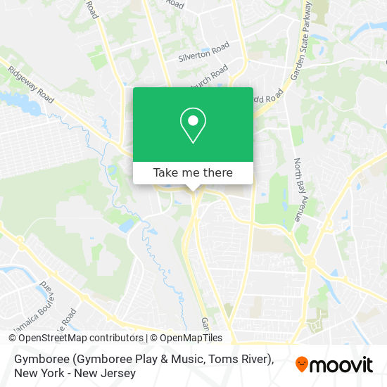 Mapa de Gymboree (Gymboree Play & Music, Toms River)