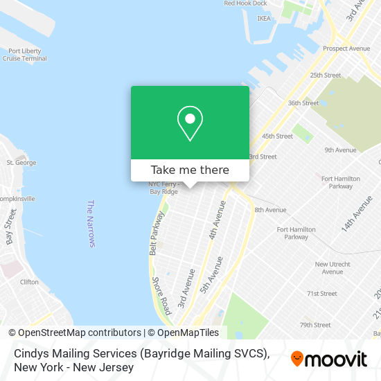 Cindys Mailing Services (Bayridge Mailing SVCS) map