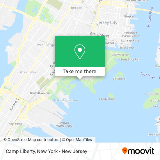 Camp Liberty map