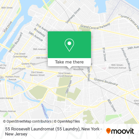 55 Roosevelt Laundromat (55 Laundry) map