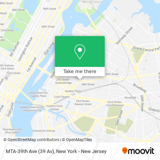 Mapa de MTA-39th Ave (39 Av)