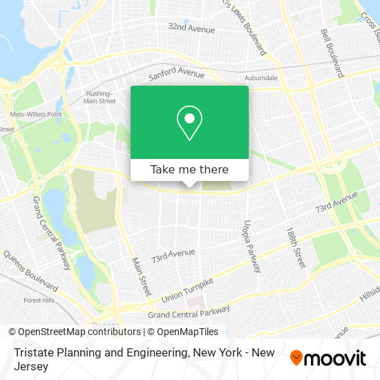 Tristate Planning and Engineering map