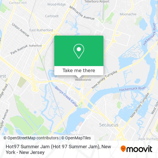 Hot97 Summer Jam (Hot 97 Summer Jam) map