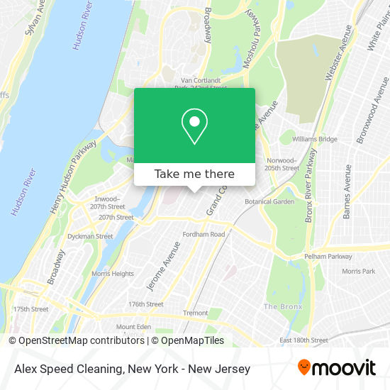 Mapa de Alex Speed Cleaning