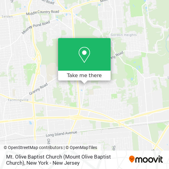 Mapa de Mt. Olive Baptist Church