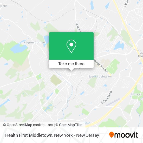 Health First Middletown map