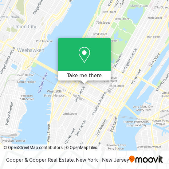 Cooper & Cooper Real Estate map