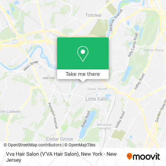 Mapa de Vva Hair Salon (V'VA Hair Salon)
