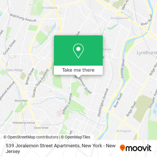 Mapa de 539 Joralemon Street Apartments