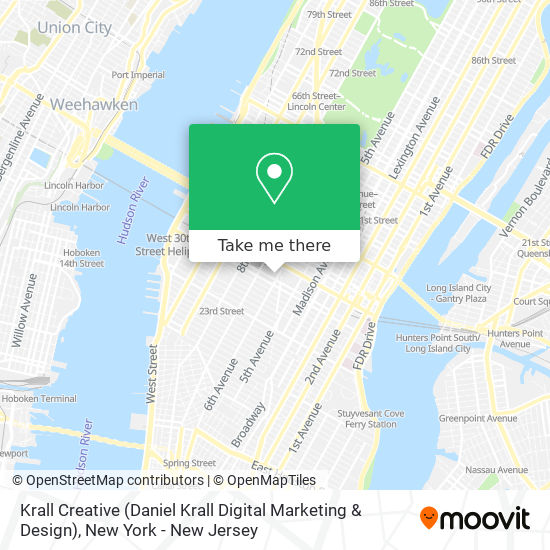 Mapa de Krall Creative (Daniel Krall Digital Marketing & Design)