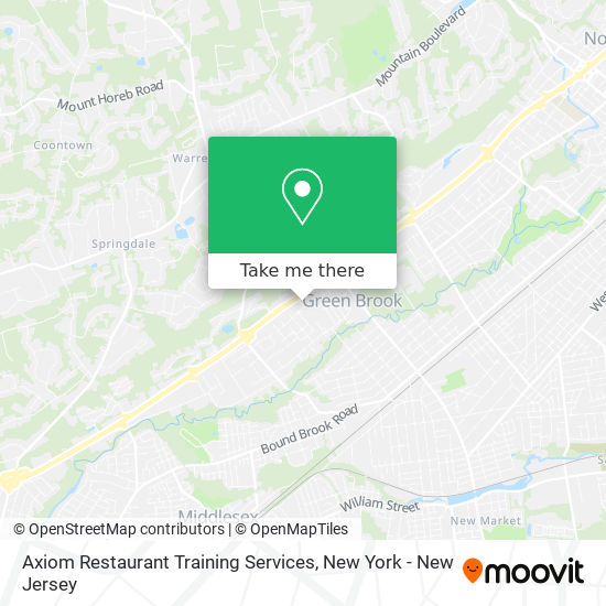 Mapa de Axiom Restaurant Training Services