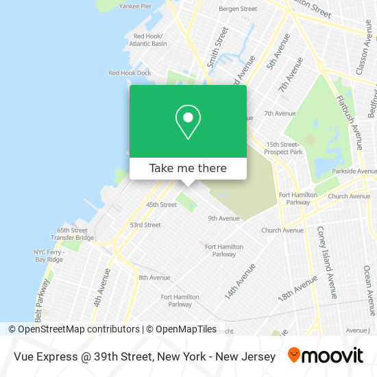 Vue Express @ 39th Street map