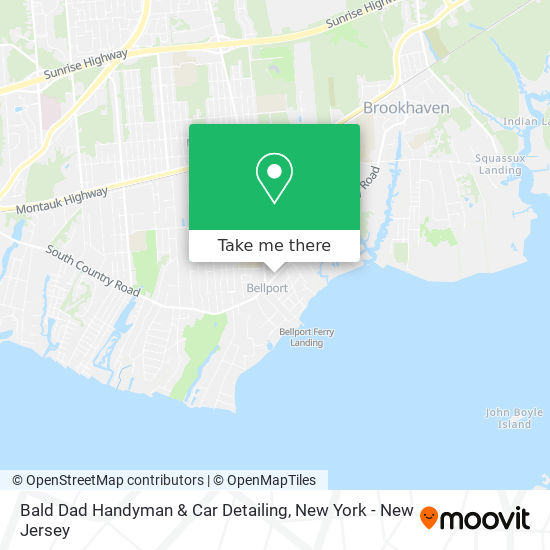 Bald Dad Handyman & Car Detailing map