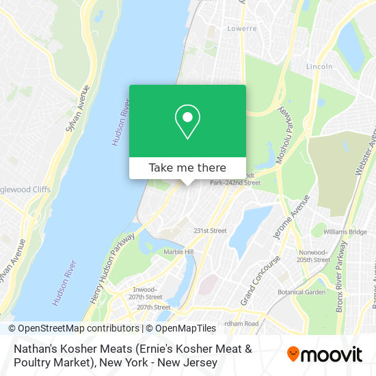 Nathan's Kosher Meats (Ernie's Kosher Meat & Poultry Market) map