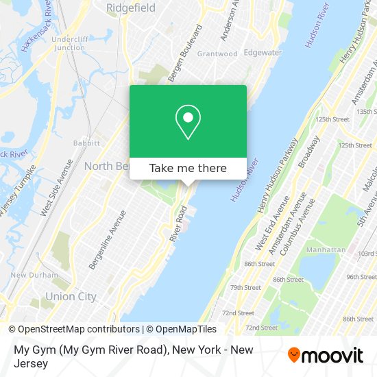 Mapa de My Gym (My Gym River Road)