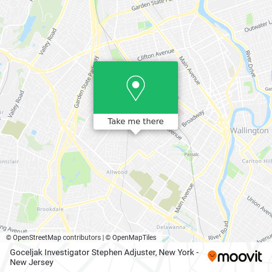 Goceljak Investigator Stephen Adjuster map