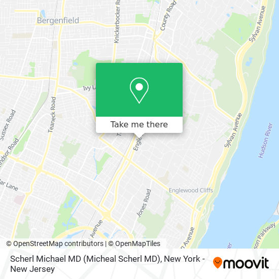 Scherl Michael MD (Micheal Scherl MD) map