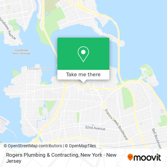 Rogers Plumbing & Contracting map