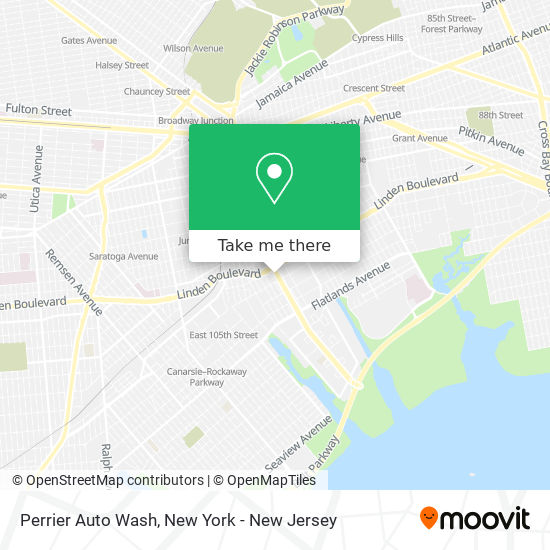 Perrier Auto Wash map