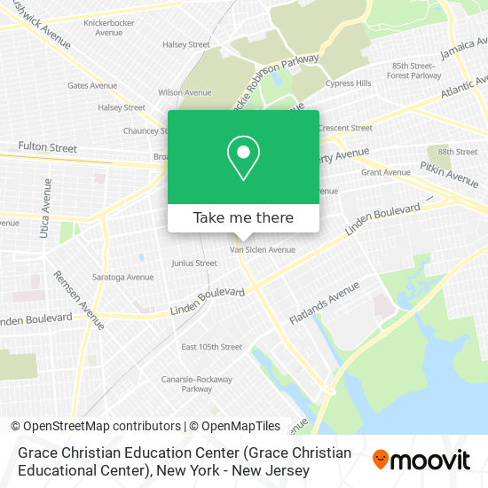 Grace Christian Education Center map