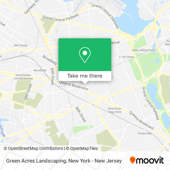 Green Acres Landscaping map