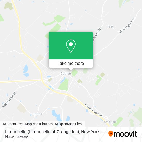 Limoncello (Limoncello at Orange Inn) map