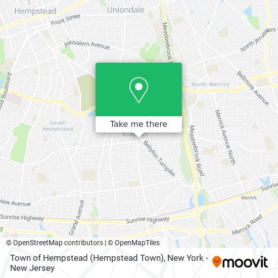 Town of Hempstead (Hempstead Town) map