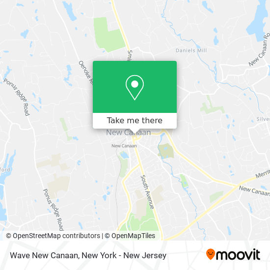 Wave New Canaan map