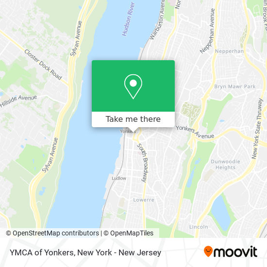 Mapa de YMCA of Yonkers