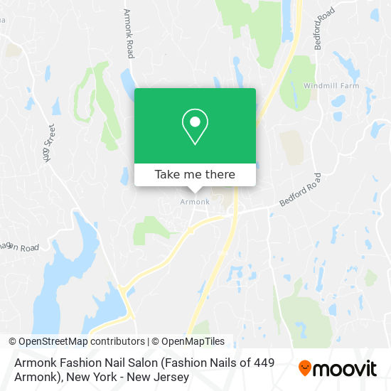 Mapa de Armonk Fashion Nail Salon (Fashion Nails of 449 Armonk)