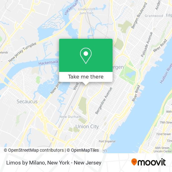 Limos by Milano map