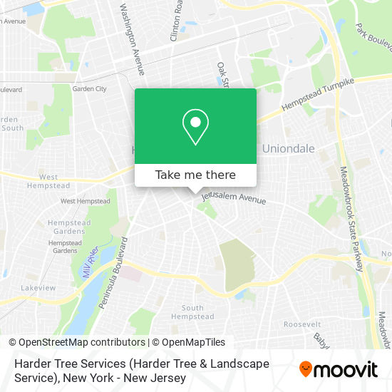 Mapa de Harder Tree Services (Harder Tree & Landscape Service)