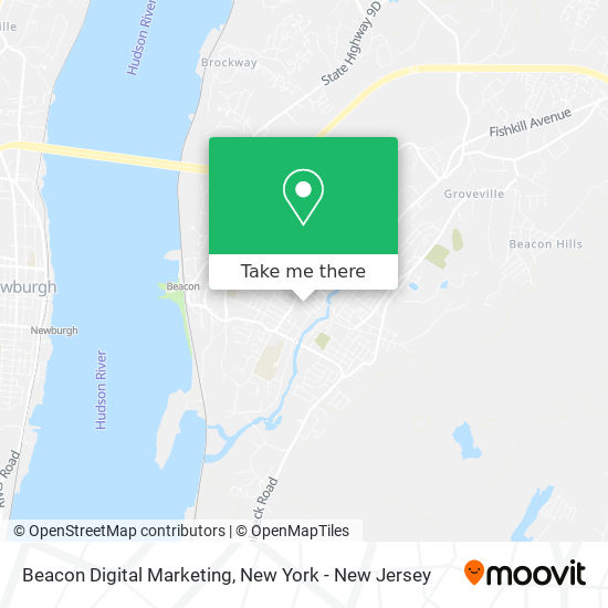 Beacon Digital Marketing map