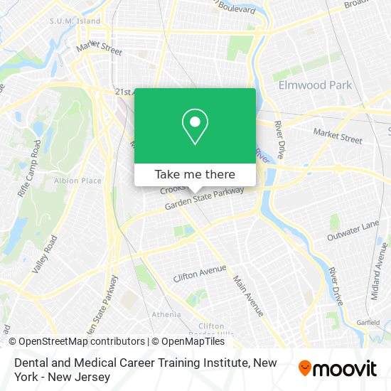 Mapa de Dental and Medical Career Training Institute