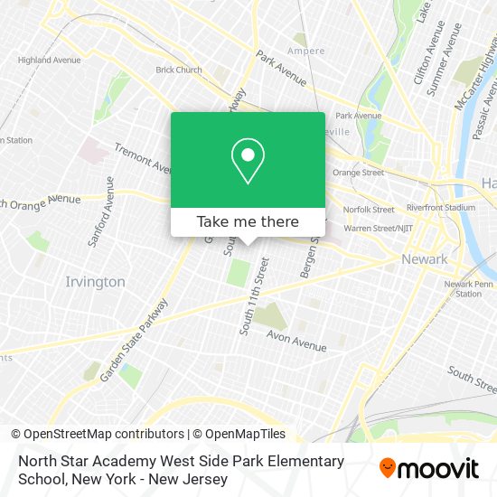 North Star Academy West Side Park Elementary School map