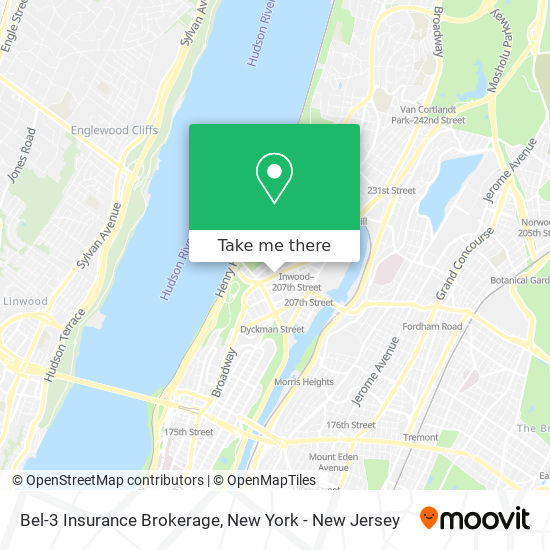 Bel-3 Insurance Brokerage map