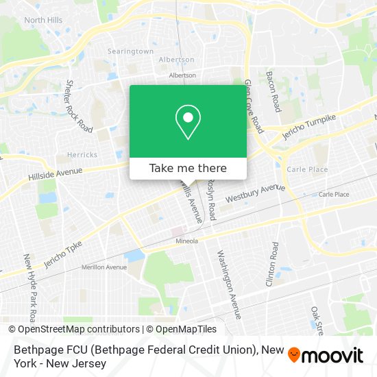 Mapa de Bethpage FCU (Bethpage Federal Credit Union)