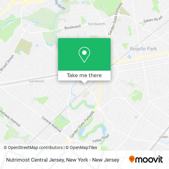 Nutrimost Central Jersey map