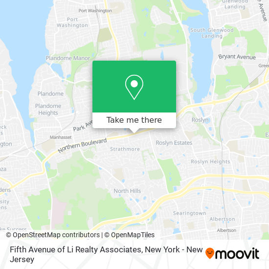 Fifth Avenue of Li Realty Associates map